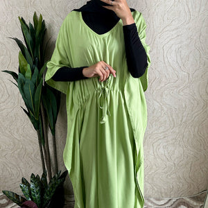 Plain Cotton Kaftan Set 4 | Free Size - Amiiraa