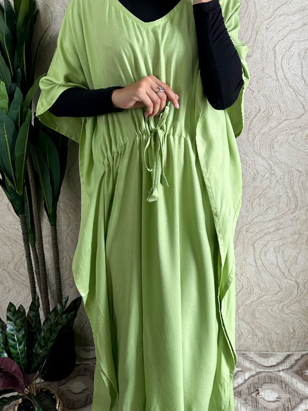 Plain Cotton Kaftan Set 4 | Free Size - Amiiraa