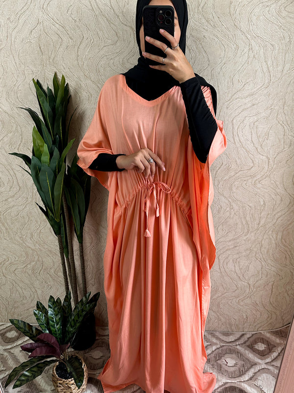 Plain Cotton Kaftan Set 5 | Free Size - Amiiraa