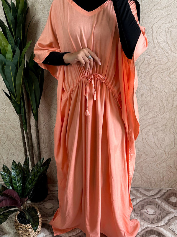 Plain Cotton Kaftan Set 5 | Free Size - Amiiraa