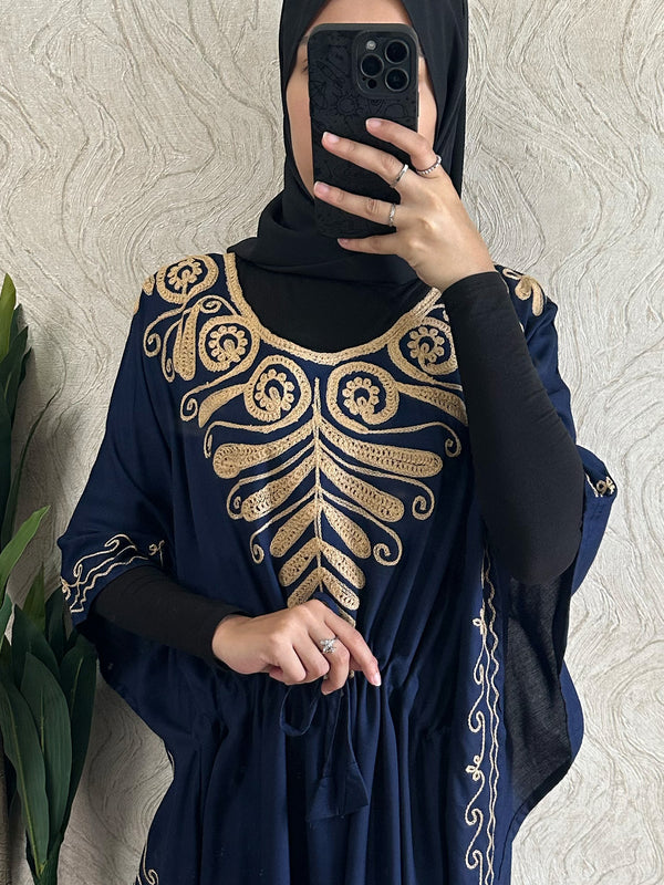 Embroidered Kaftan | Free size - Amiiraa