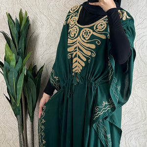 Embroidered Kaftan | Free size - Amiiraa