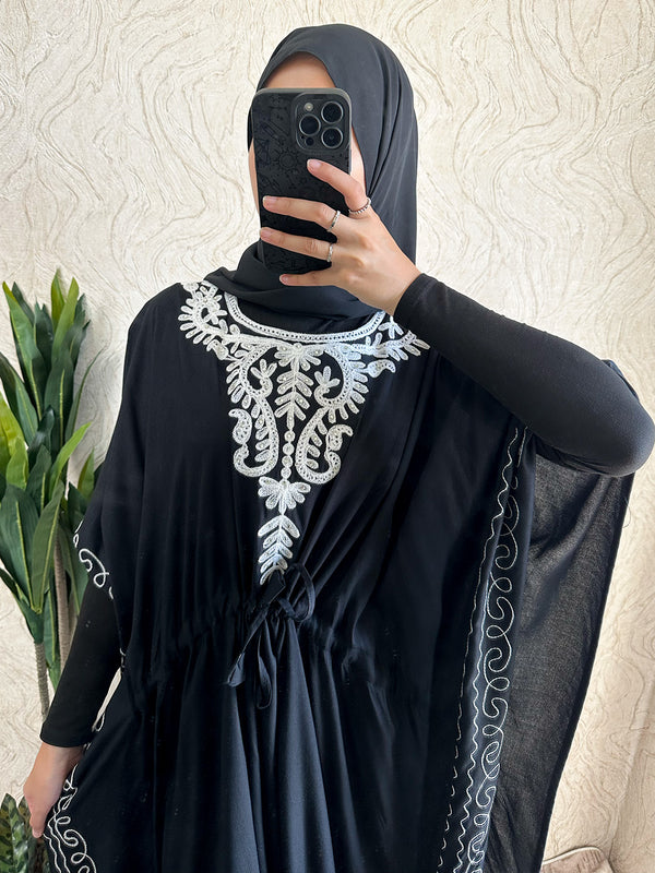 Embroidered Kaftan | Free size - Amiiraa