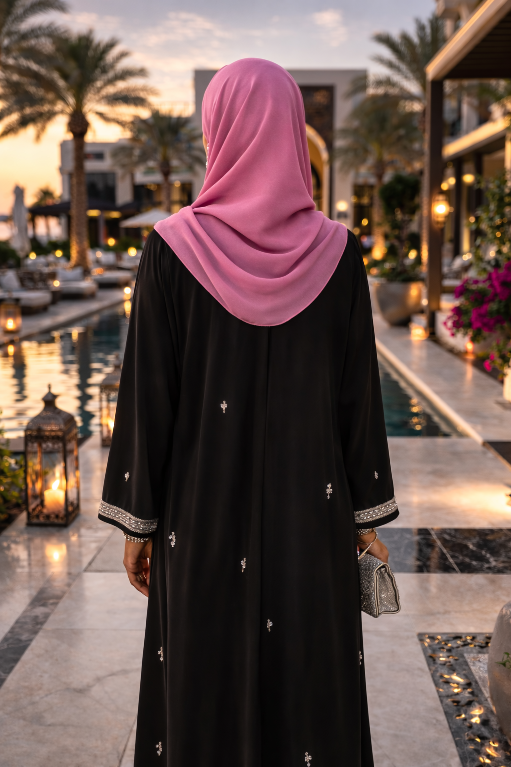 Mellow Mauve Lightweight Rectangular Chiffon Scarf for Women – Sheer Wrap