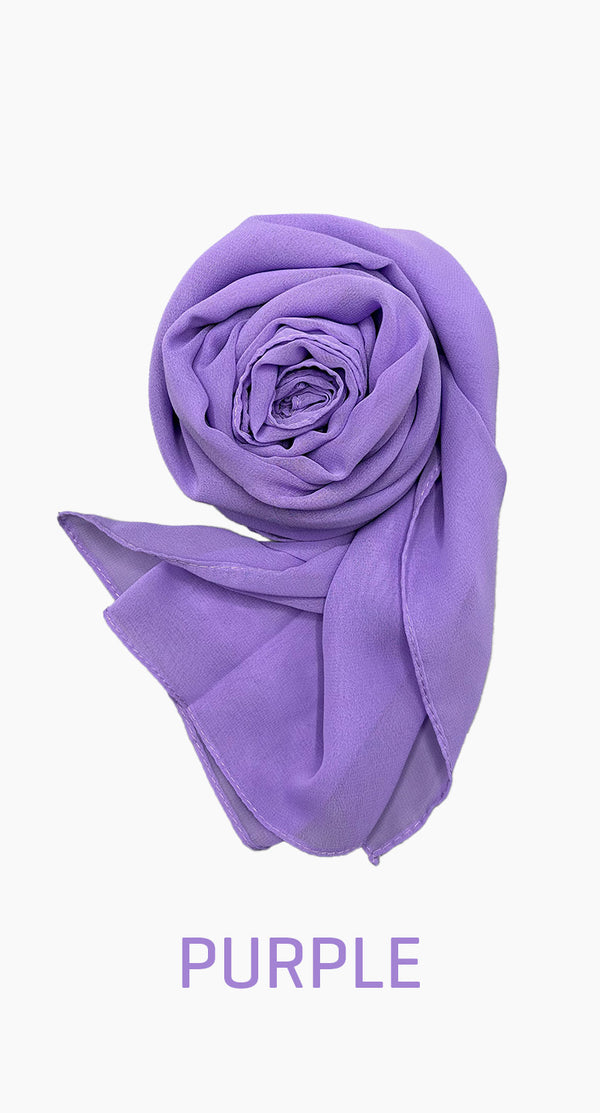 Chiffon Long scarf | Shop online - Amiiraa