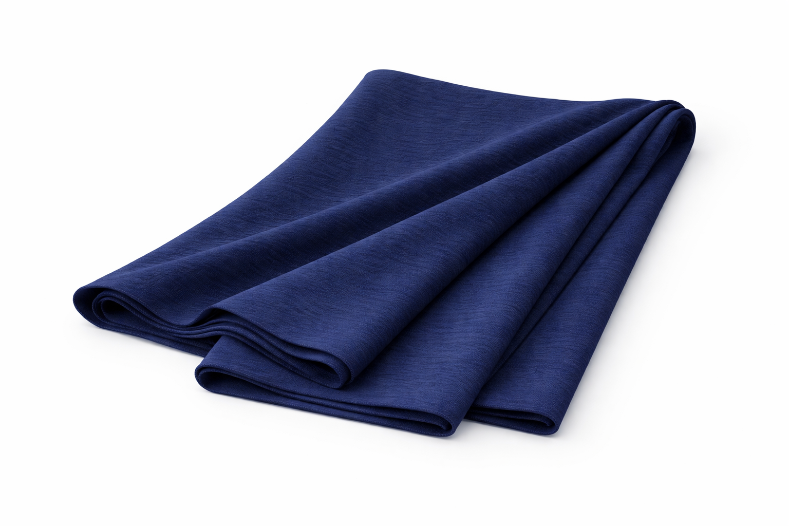 Navy Blazer Soft airflow fabric scarf with a subtle crinkle texture, perfect for daily modest wear.