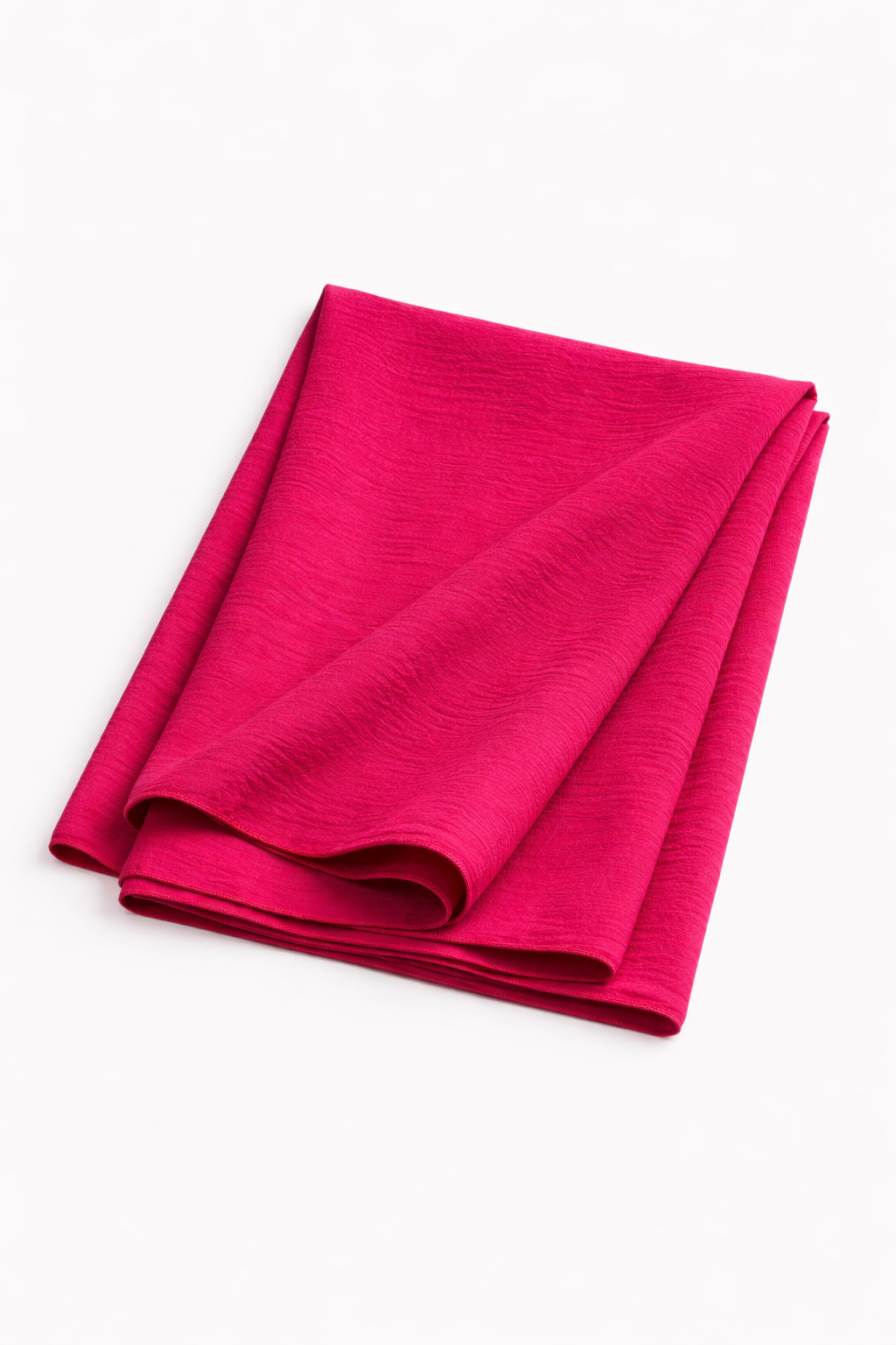 Sangria Soft airflow fabric scarf with a subtle crinkle texture, perfect for daily modest wear.