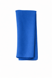 Set Sail Blue Lightweight Rectangular Chiffon Scarf for Women – Sheer Wrap