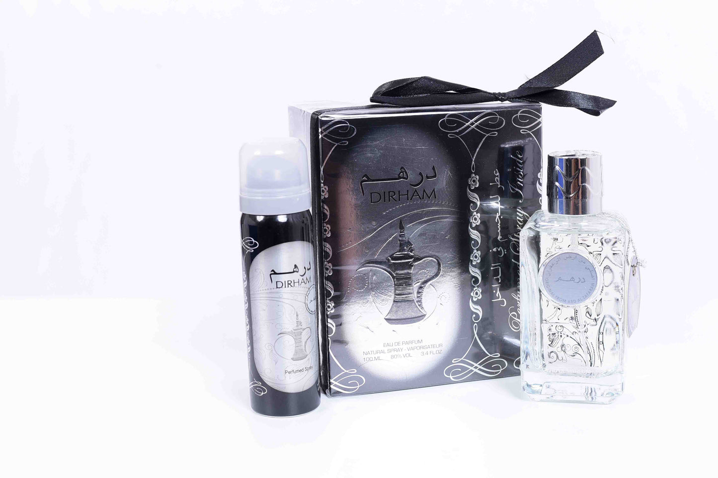 Ard al Zaafaran Dirham Gift Set with Body Spray Perfume for Unisex 100ml