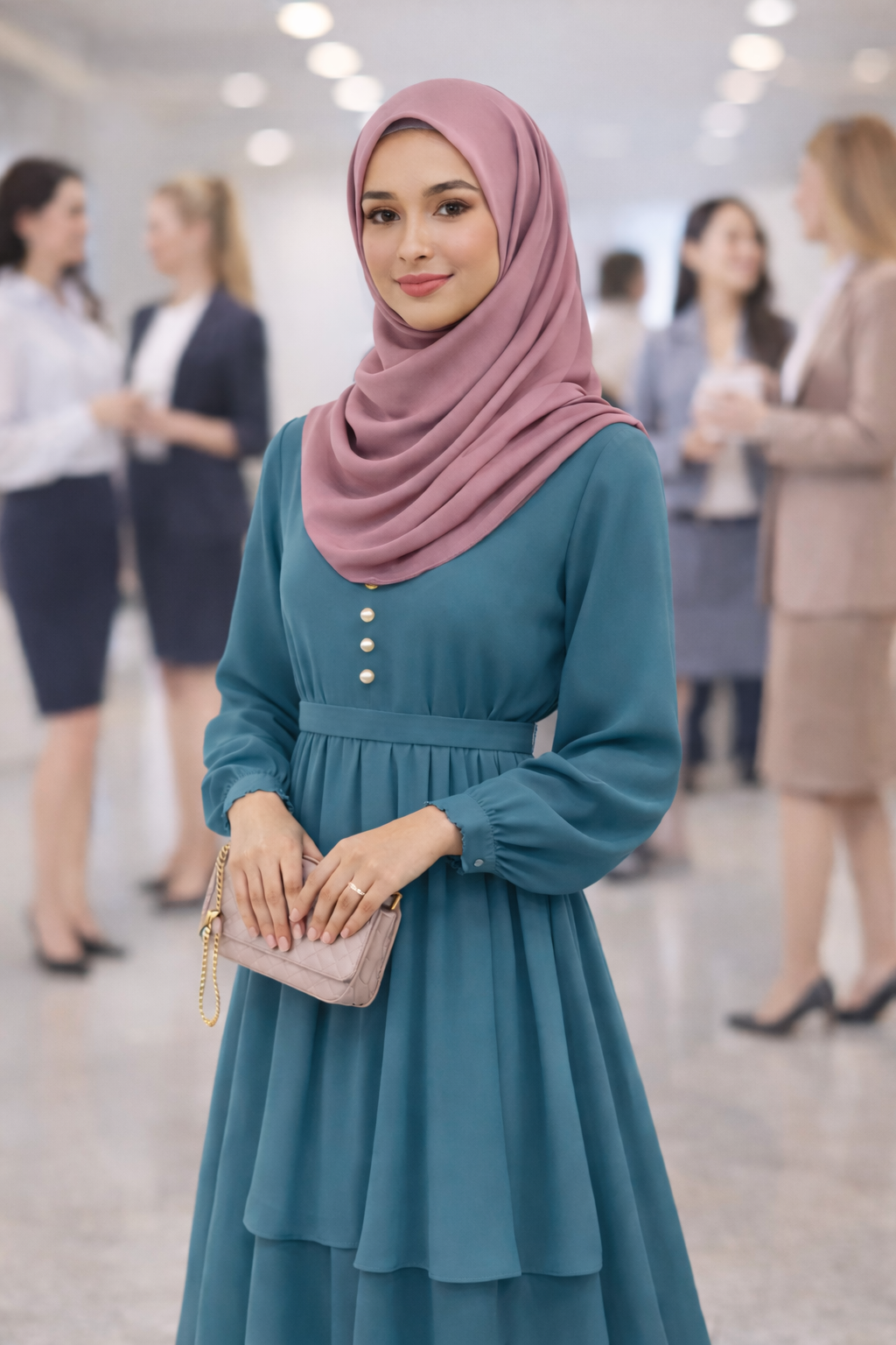 Weathered Teak Lightweight Rectangular Chiffon Scarf for Women – Sheer Wrap